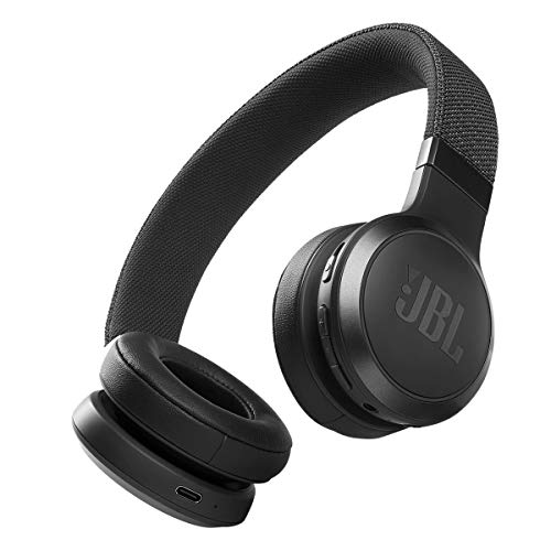 JBL Live 460NC - Wireless On-Ear Noise Cancelling Headphones with Long Battery Life and Voice Assistant Control - Black - Black