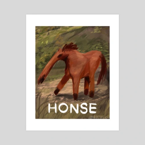 Honse by Enoch. 8x10.