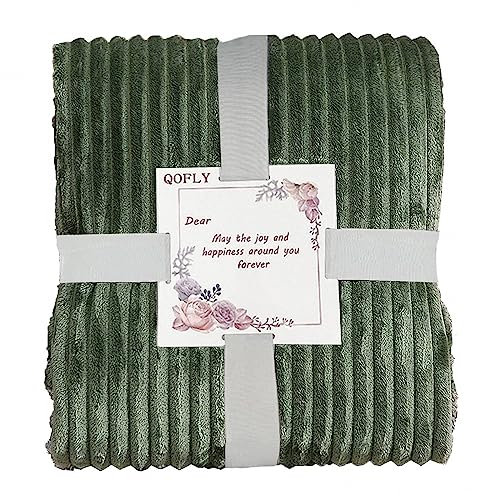 Olive green blanket