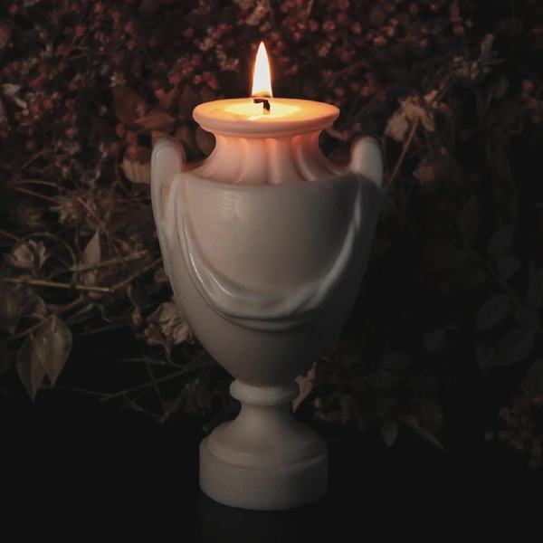 The Urn Candle | Gothic Vegan Candle by The Blackened Teeth | Gothic Home Decor | Handmade by Artisans