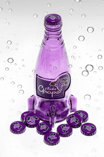 Fallout Nuka Grape Glass Bottle & Caps | Default Title