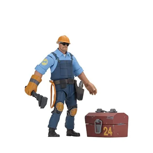 
                            NECA - Team Fortress 2 - 7" Scale Action Figure - Series 3.5 BLU Engineer
                        