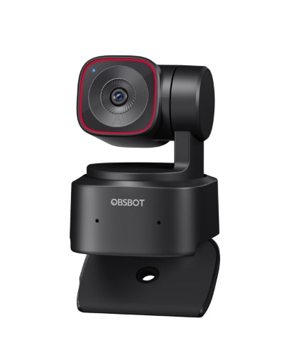 OBSBOT Tiny 2 Lite 4K Webcam with 1/2" Sensor, PTZ AI Tracking, Auto Focus, Gesture Control, 60 FPS, HDR Light Correction, Webcam for PC, Streaming, Meeting, etc.