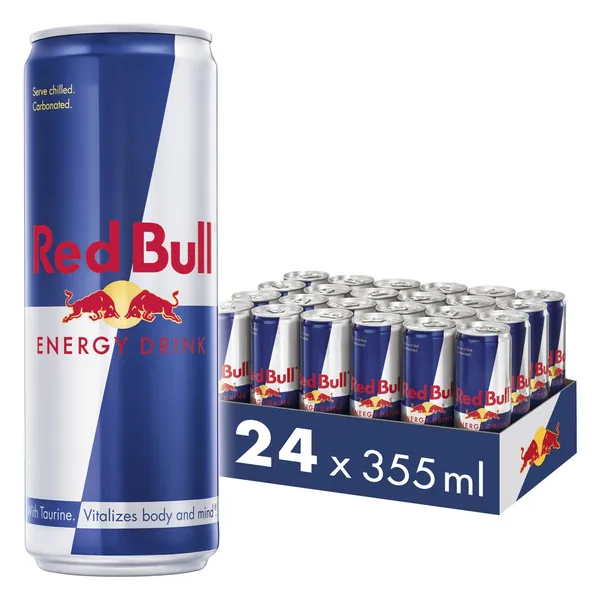 Red Bull Energy Drink, 355 Ml, Pack Of 24