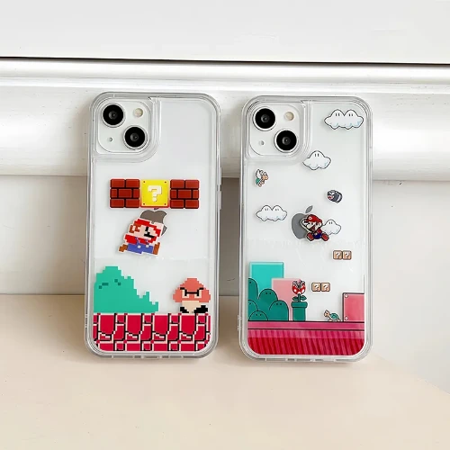 Cartoon Game Marios Iphone 14 Tok