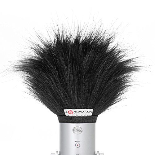 Gutmann Mikrofon Windschutz für Blue Microphones Blue Yeti USB Silber | Made in Germany