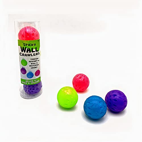 Colorful Sticky Wall Crawlers