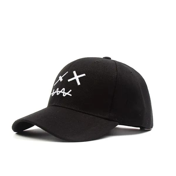 Unisex Graffiti Baseball Cap, K-pop Boys Outdoor Snapback Hat，Black White Hiphop Hat, Dad Hat, Trucker hat for Men Women - Depressed Mood Hat