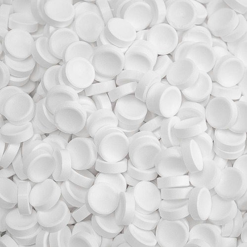 White Unwrapped Smarties - 2 lb Bag