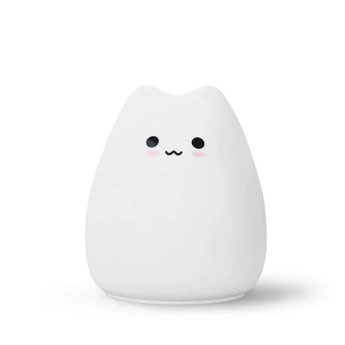 Cute Cat Kawaii Cozy LED Colour Changing Night Lamp Touch Sensor - Lovely Cat