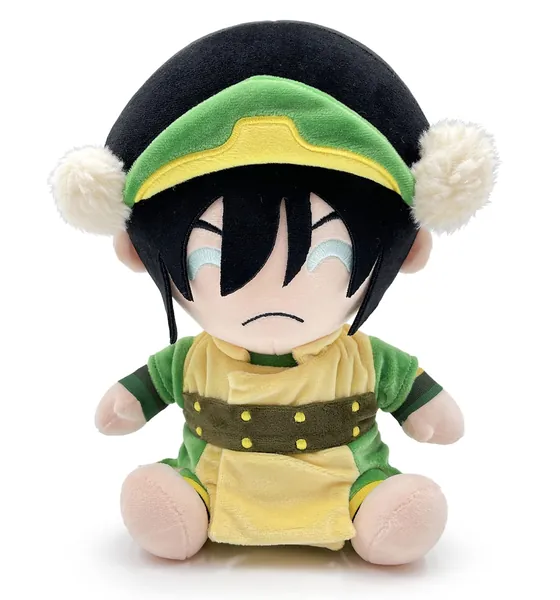 Youtooz Avatar The Last Air Bender Toph Plushie, 9" Youtooz Toph Plush from Avatar Plush Collection - Youtooz Avatar The Last Airbender Collection Based on Famous Animated Series - Avatar Toph Plush 9"