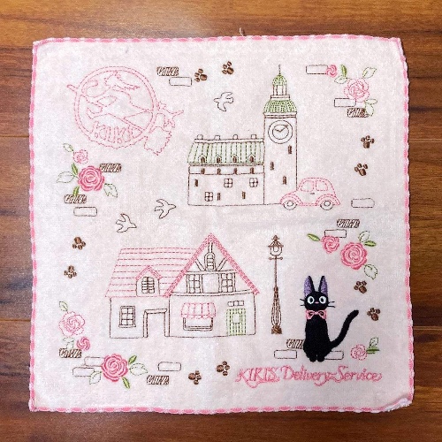 Kiki's Delivery Service - Jiji Pink Avenue - Marushin Mini Towel [In Stock]