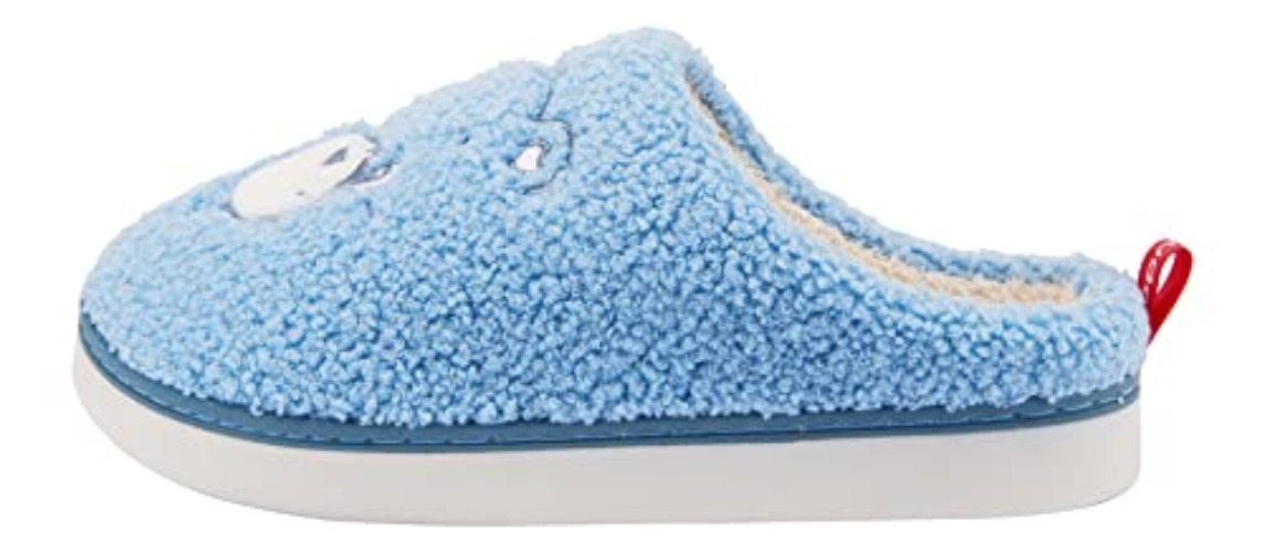 YUNGPRIME Care Bears House Slippers Cozy Slip on Fluffy Scuff Shoes for women and men - 9-10 Wide Women/7-8 Wide Men - Mint