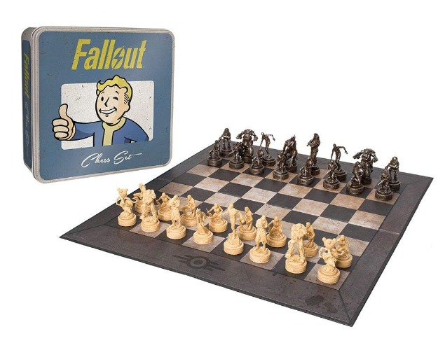 USAopoly Current Edition Fallout Chess Board Game