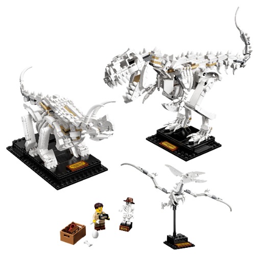 LEGO 21320 Ideas Dinosaur Fossil Building Set