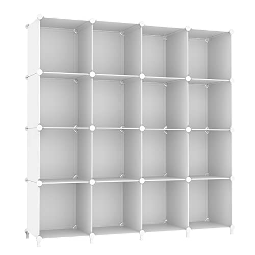 16 Cube Storage Organizer - White
