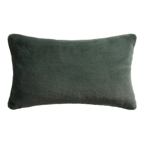 Fuzzy Plush Lumbar Pillow - World Market