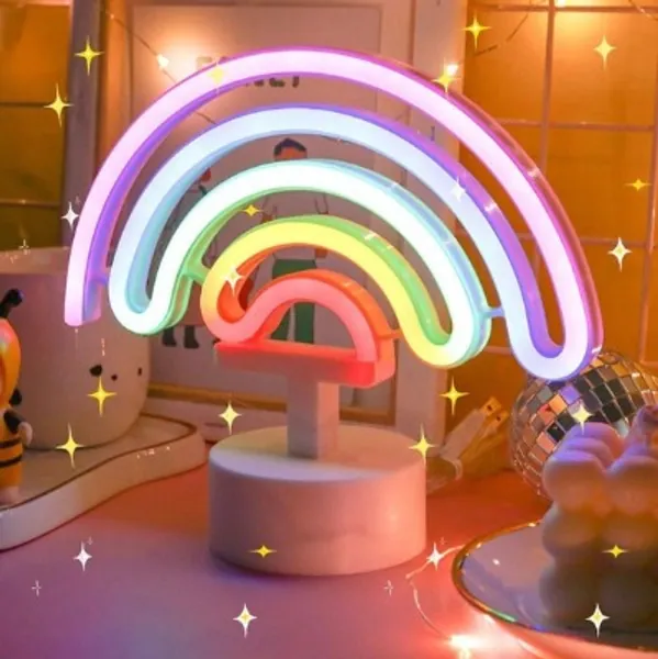 Kawaii Rainbow Neon Mood Lamp 