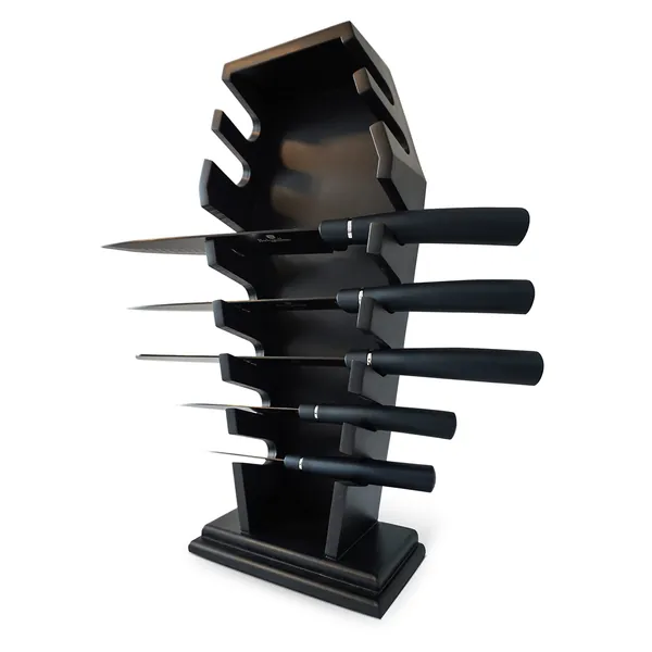 Gothic knife holder - Gothic Kitchen decor Gothic home decor Goth kitchen accessories & coffin knife holder Gothic home decorations Gothic room decor （Without Knives）
