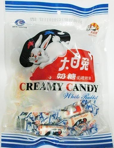 2PK White Rabbit Creamy Candy 26.3 Oz (2180 Gram) by White Rabbit - Vanilla - 6.3 Ounce (Pack of 2)
