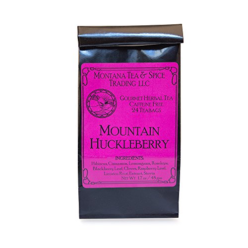 Montana Tea & Spice Trading LLC. Gourmet Herbal Tea Mountain Huckleberry