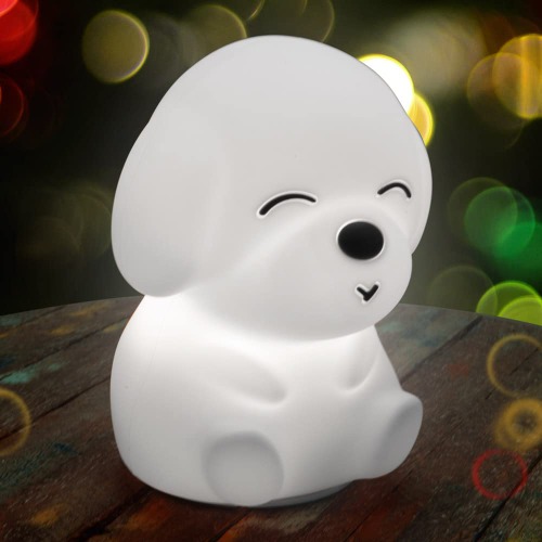 Aultra Doggy Night Light for Kids, Color Changing Kids Night Light Doggy Lamp, Doggy Room Decor for Girls Cute Night Light, Silicone Nursery Baby Night Light, Cute Gifts for Kids