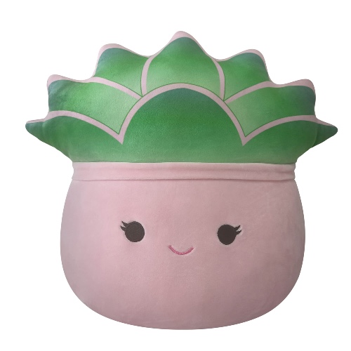 Squishmallows 14-Inch Succulent in Pink Pot Plush - Add Afiyah to Your Squad, Ultrasoft Stuffed Animal Large Plush Toy, Official Kelly Toy Plush
