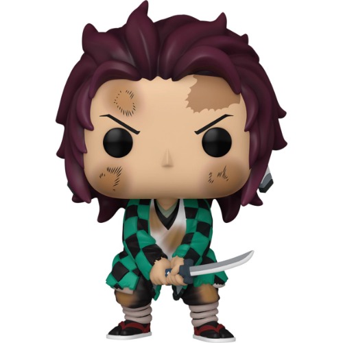 Demon Slayer - Tanjiro Kamado Vinyl Figure (Training) Funko Pop! #1403