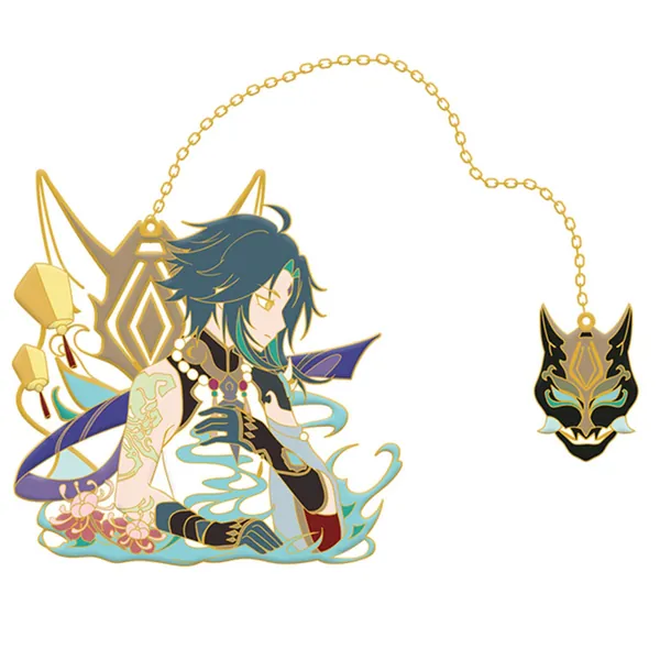 Kazuha Genshin Impact Enamel Pin Pins Kaedehara Kazuha Jewelry Cosplay Brooch Lapel Pin Gift For Fans, Metal Badge Brooch Jewelry Accessory For Bags Clothes Caps - A-Xiao