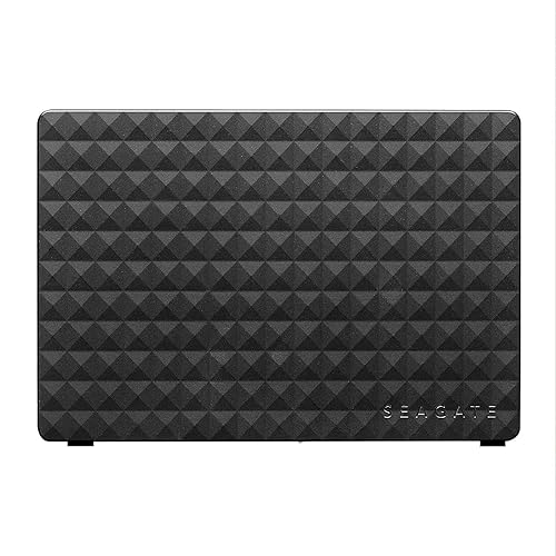 Seagate Expansion Desktop, 16TB, External Hard Drive, USB 3.0, for PC Laptop, Amazon Exclusive (STEB16000402) - Black - 16 TB - Desktop