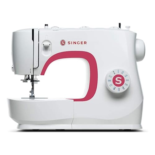 SINGER MX231 Lightweight & Portable Sewing Machine with Accessory Kit & Foot Pedal | 97 Stitch Applications, LED Light & 1-step Buttonhole | Great for Crafts & Mending - MX231 - Sewing Machine