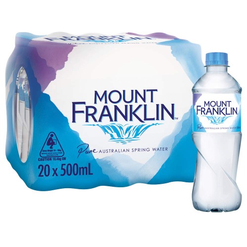 Mount Franklin Pure Australian Still Water Multipack Bottles