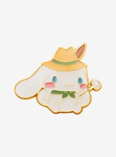 Sanrio Cinnamoroll Camping Marshmallow Enamel Pin - BoxLunch Exclusive