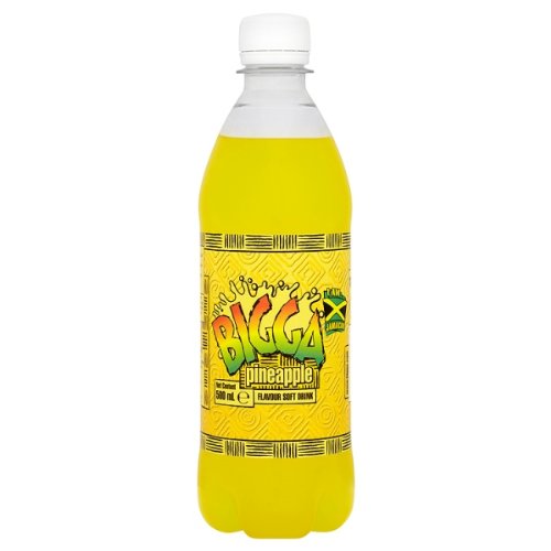 Bigga Pineapple Flavour Soft Drink 12x500ml