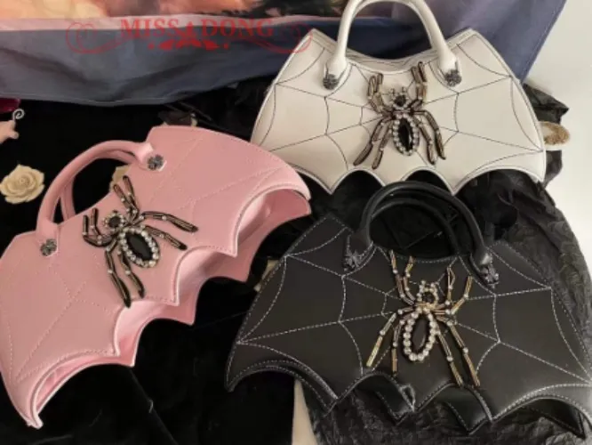 Homemade Dark Bat Spider