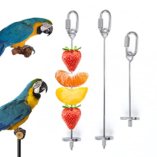 Skewer feeder for fresh Fruit