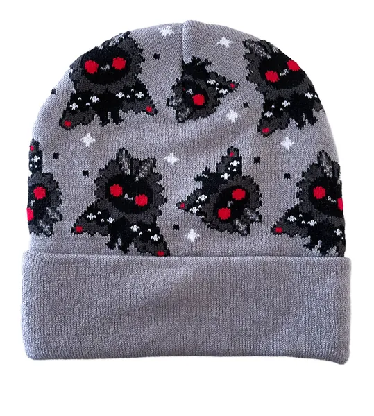 Mothman Beanie Knit Winter Hat