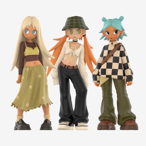 Peach Riot Street Style Figures-POP MART(United States)
