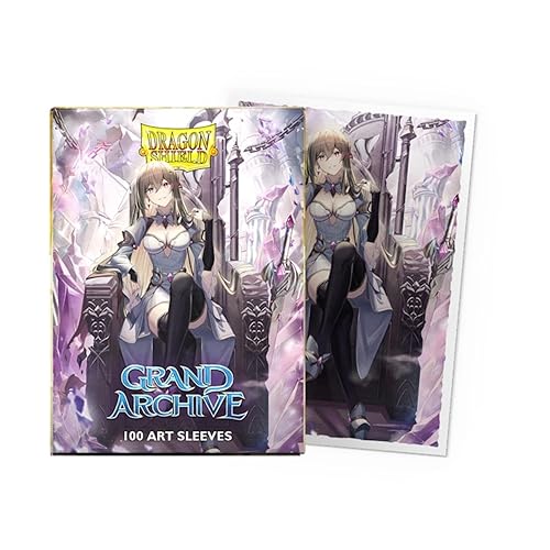 Dragon Shield Sleeves – Limited Edition: Matte Art: Grand Archive: Merlin 100CT - Card Sleeves - Smooth & Tough - Compatible with Pokémon & Magic The Gathering & Digimon MTG TCG OCG & Hockey Cards