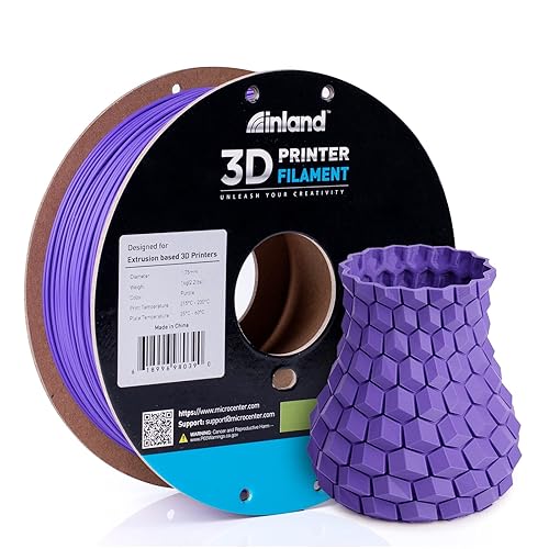 3D Printing PLA Filament Purple