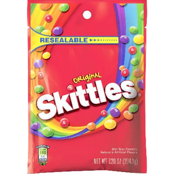 Skittles Original Candy, 7.2 oz bag