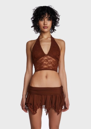 Sepia Tales Of Fantasy Halter Top | X-Small