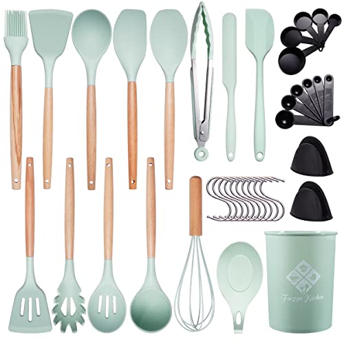kitchen helper, 38 pieces soft green