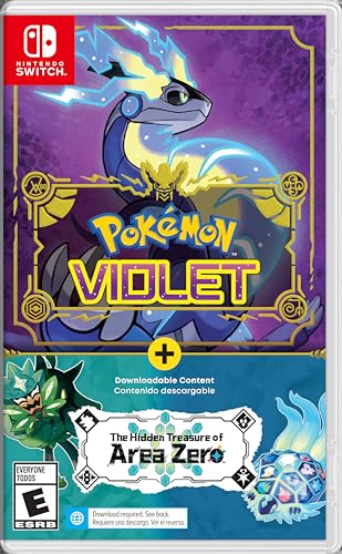 Pokémon™ Violet + The Hidden Treasure of Area Zero Bundle (Game+DLC) - US Version - Nintendo Switch - Pokémon™ Violet + The Hidden Treasure of Area Zero Bundle (Game+DLC)