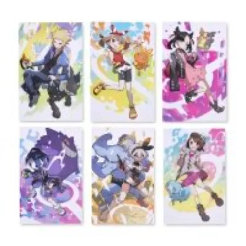 Pokémon Trainers Posters (Set D) (6-Pack)