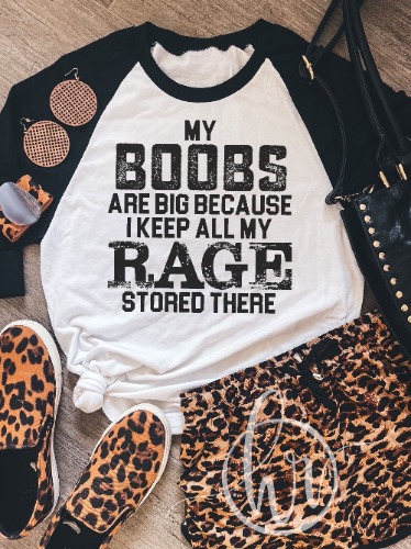 My Boobs Are Big Because I Keep All My Rage Stored There 