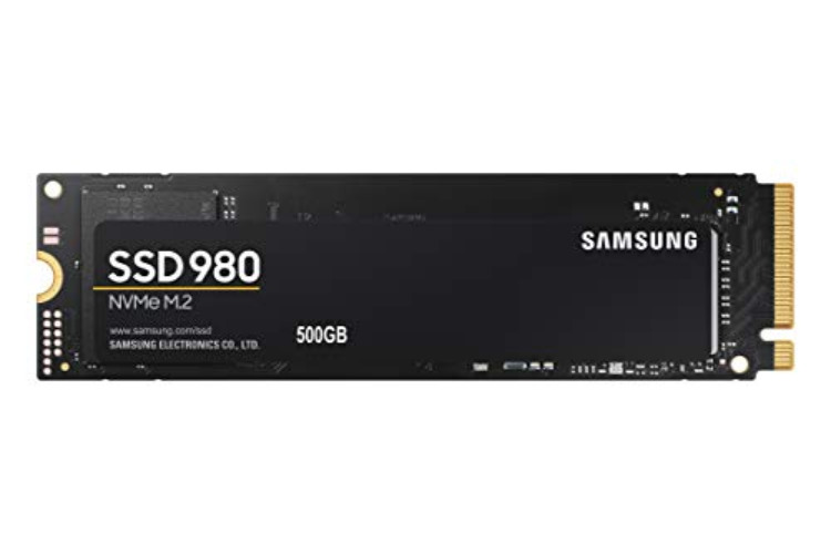 SAMSUNG 980 SSD 500GB PCle 3.0x4, NVMe M.2 2280, Internal Solid State Drive, Storage for PC, Laptops, Gaming and More, HMB Technology, Intelligent Turbowrite, Speeds up-to 3,500MB/s, MZ-V8V500B/AM - 500GB