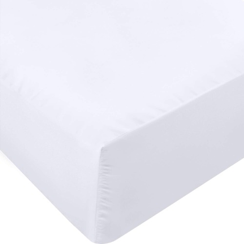 Utopia Bedding Queen Fitted Sheet - Bottom Sheet - Deep Pocket - Soft Microfiber -Shrinkage and Fade Resistant-Easy Care -1 Fitted Sheet Only (White) - Queen White