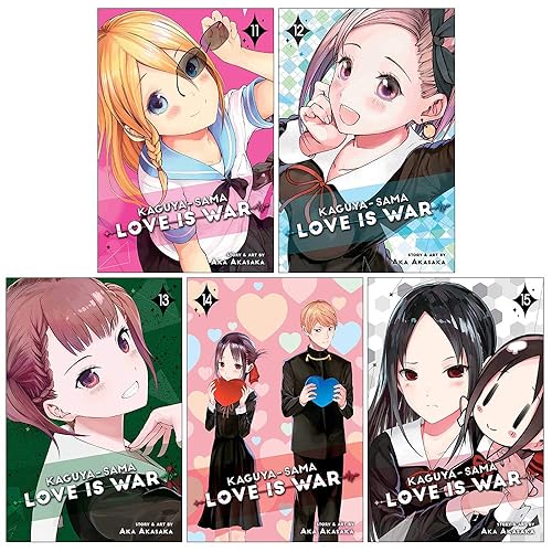 Kaguya-sama Love Is War Series Vol 11-15: 5 Books Collection Set