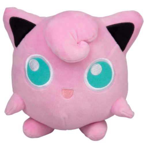 Pokémon Jigglypuff Plush Stuffed Animal, 8" - Officially Licensed - Great Gift for Kids - 
